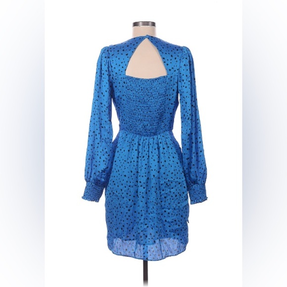 Blue Patterned Dress - Picture 2 of 13